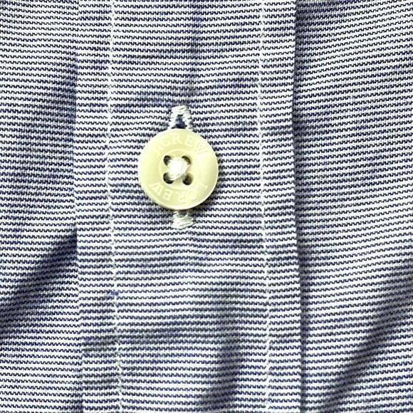 J. Crew Shirt Mens Small S Blue Slim Long Sleeve Button Down Collar Shirt - Picture 7 of 12
